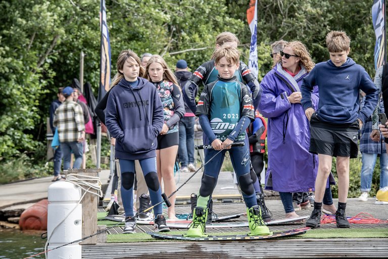 Ollie Phillips at the 2022 Malibu Boats UK Wakeboard And Wakesurf Nationals